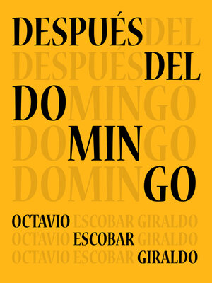 cover image of Después del domingo